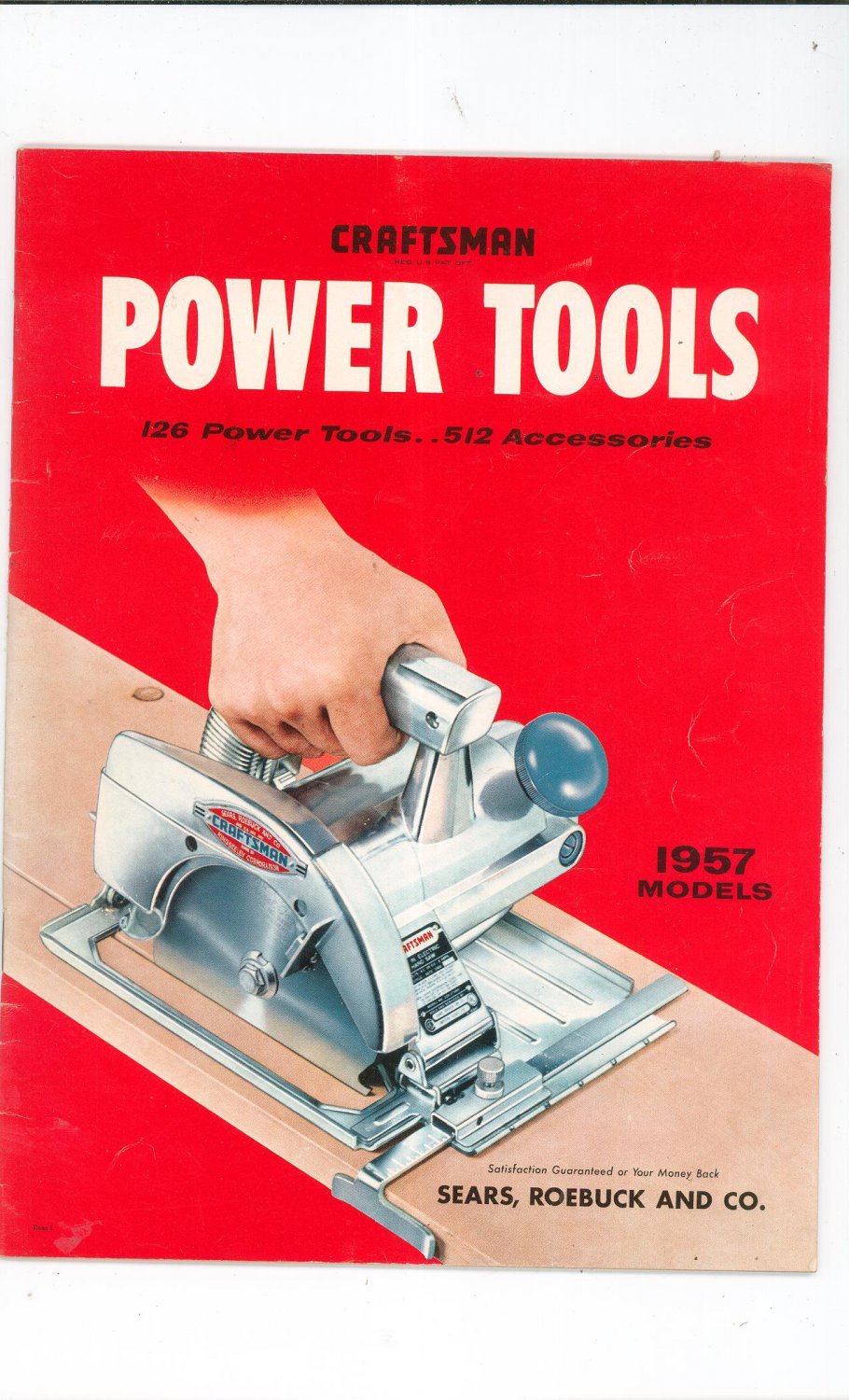 Vintage Craftsman Power Tools Catalog 1957 Sears Roebuck & Company
