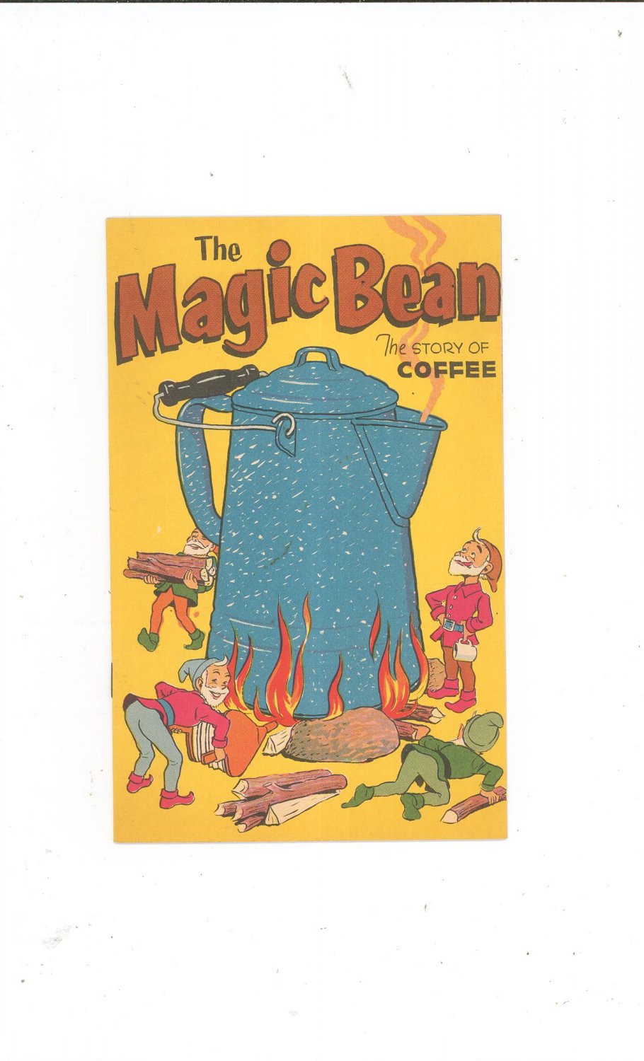 The Magic Bean The Story Of Coffee Comic Book 1956