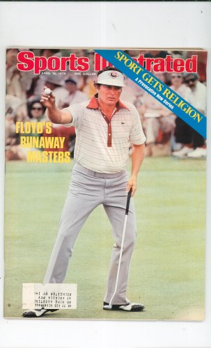 Sports Illustrated Magazine April 19 1976 Floyd's Runaway Masters Golf