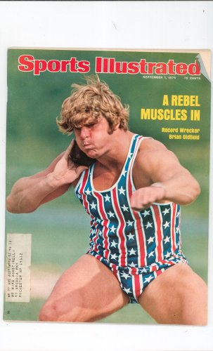 Sports Illustrated Magazine September 1 1975 Brian Oldfield