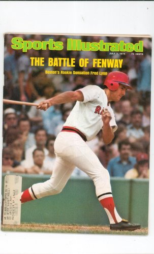 Sports Illustrated Magazine July 7 1975 Battle Of Fenway Fred Lynn