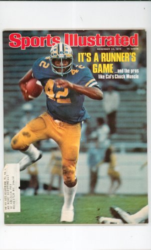 Sports Illustrated Magazine November 24 1975 It's A Runners Game Chuck Muncie