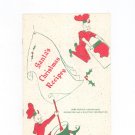 Santa's Christmas Recipes Cookbook Regional New York Rochester Gas & Electric RGE