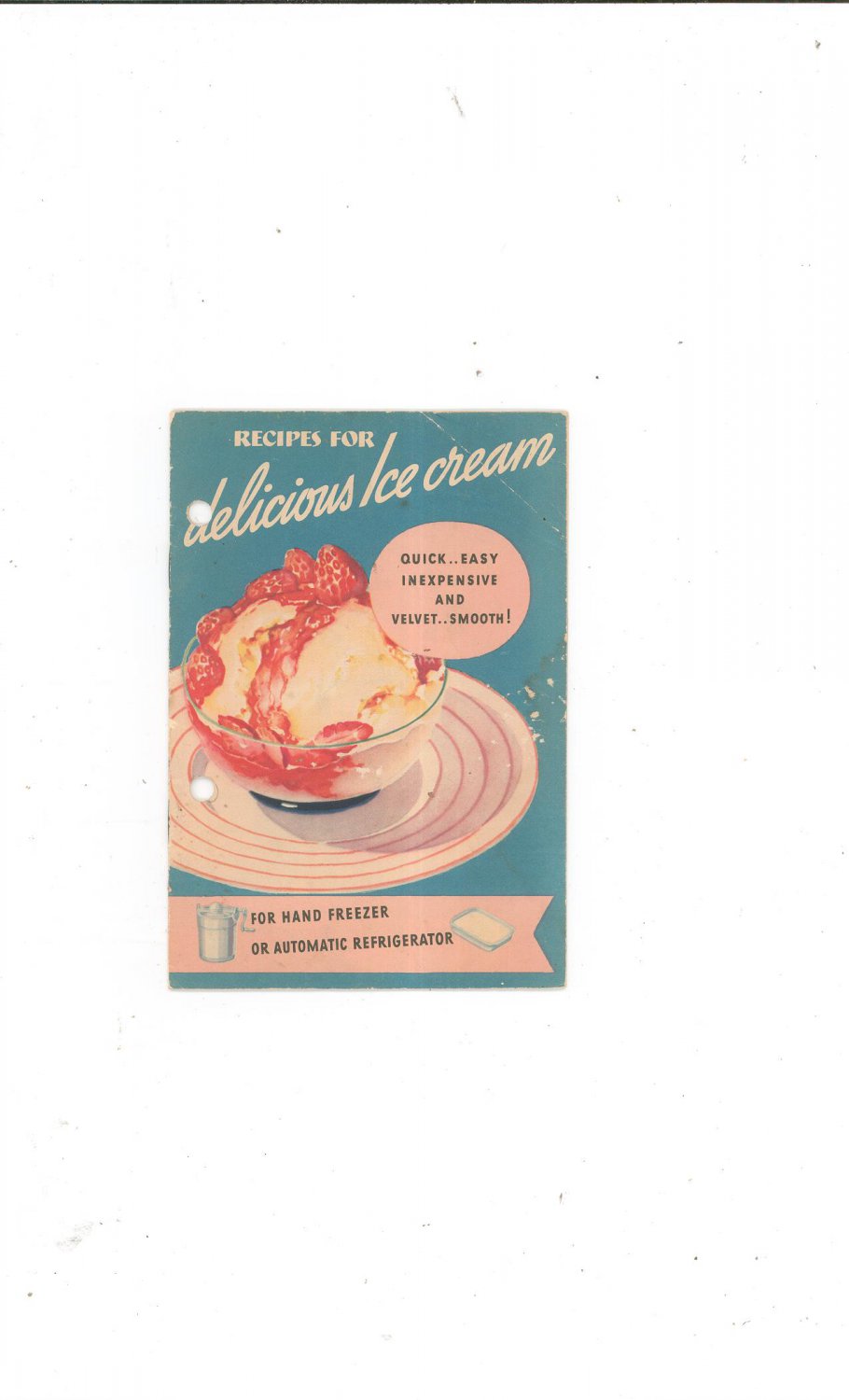Vintage Recipes For Delicious Ice Cream Jello Ice Cream Powder
