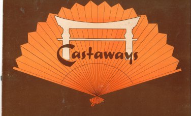 Vintage Castaways Restaurant Menu Miami Beach Florida