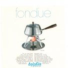 Vintage Dolphin Fondue Brochure With Recipes