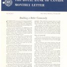 Vintage The Royal Bank Of Canada Monthly Letter 1959 Lot Of 9