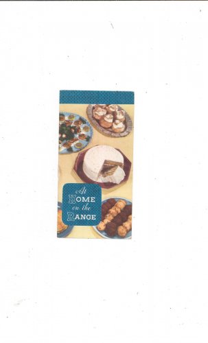 Vintage At Home On The Range Recipe Booklet Swift & Company Allsweet Oleomargarine