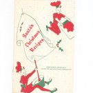 Santa's Christmas Recipes Cookbook Regional New York Rochester Gas & Electric RGE