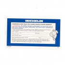 Michelin Tires Owners Manual Limited Warranty Pamphlet Passenger & Light Truck