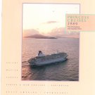 Princess Cruises 1989 Preview Schedules & Prices Catalog