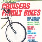 Ross Cruisers Family Bikes Catalog 1992