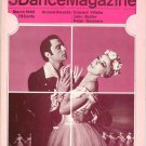 Dance Magazine March 1965  Vintage Villella Butler Gennaro