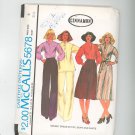 McCall's Dress Top Skirt Pants Pattern Number 5678 Size 8