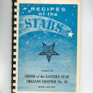 Vintage Recipes Of The Stars Cookbook Regional Eastern Star New York With Advertisements
