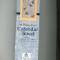 Never Used Kay Dee Herb Thyme Linen Calendar Towel 2008 Style F3302