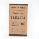 Robert Lee Johnson Teaches You Canasta Vintage