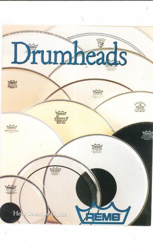 Remo Drumheads Catalog 1998 Head Selection Guide