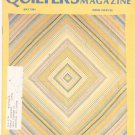 Quilter's Newsletter Magazine May 1984 Issue 162 Not PDF