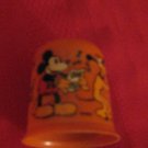 Vintage Disney Christmas Ornament Bulb Reflector Clarabelle Mickey Minney Pluto Noma