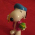 Snoopy Decorating Easter Egg Figure