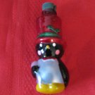 Avon Penguin Glass Light Cover Ornament With Box And Instructions