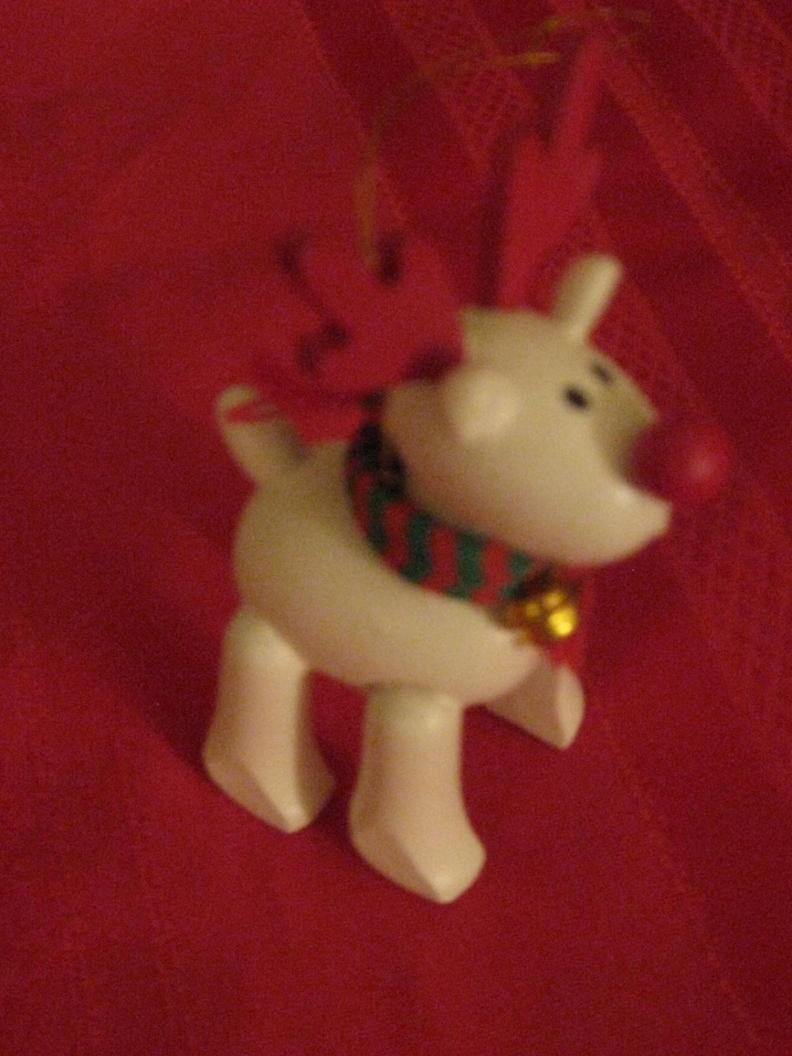 Avon Christmas Plush 2022 Avon Belvedeer The Christmas Reindeer Ornament With Box