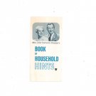Mrs. John Cameron Swayze's Book Of Household Hints Vintage National Life & Accident Insurance