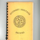 Vintage Gourmet Heritage Recipes Cookbook College Club Portland Maine 1973
