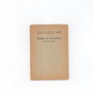 Vintage Little Blue Book 405 Outline Of Economics John Gambs Halderman Julius