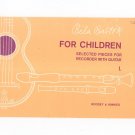 Bela Bartok For Children Descant Recorder With Guitar 1 Boosey & Hawkes