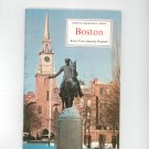 Boston Know Your America Program Vintage Geographical Society Doubleday