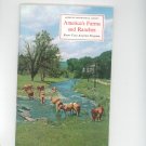 America's Farms & Ranches Know Your America Program Vintage Geographical Society Doubleday
