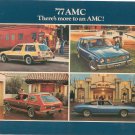 Vintage 1977 AMC Sales Brochure / Catalog American Motors Corporation