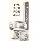 Vintage It's Fun For All! Niagarama Animated Historical Museum Travel Brochure
