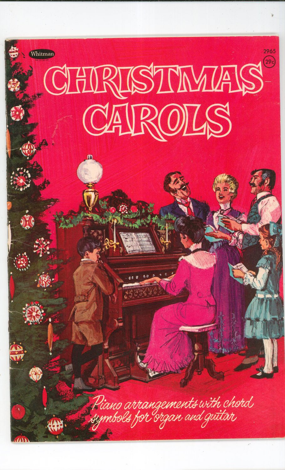 Vintage Christmas Carols Whitman 2965 Karl Schulte 4337