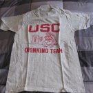 University Of Southern California USC Drinking Team Tee Shirt Never Worn