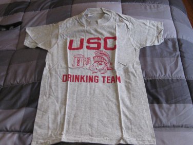 University Of Southern California USC Drinking Team Tee Shirt Never Worn