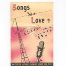 Songs You Love No. 3 Gospel Songs Bible Broadcast 1958