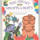 The Count Counts A Party Sesame Street Freudberg Geiss Hard Cover 0307231062