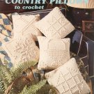 Country Pillows To Crochet by Sue Penrod Leisure Arts Leaflet 1143