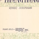 The Pleasant Peasant Schumann Sheet Music Belwin Vintage