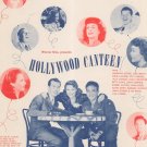 Sweet Dreams Sweetheart Jerome Koehler Hollywood Canteen Sheet Music Remick Vintage