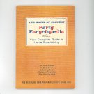 Vintage The House Of Calvert Party Encyclopedia Recipes Menus Plus 1960