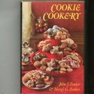 Cookie Cookery Cookbook Zenker Hard Cover First Edition With Dust Jacket