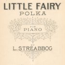 Little Fairy Polka For Piano Streabbog Sheet Music Mills Vintage
