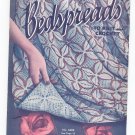 Vintage Bedspreads To Knit And Crochet Book 186 Spool Cotton