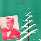 Vintage Merry Christmas Waltz Guy Lombardo On Cover Sheet Music