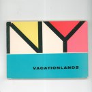 Vintage 1958 New York State Vacationlands Travel Guide