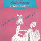 Vintage Miller Charmaine Sheet Music Children's Edition Piano Solo